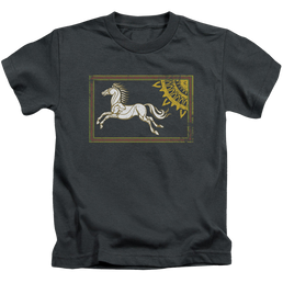 Lord of the Rings Trilogy, The Rohan Banner - Kid's T-Shirt Kid's T-Shirt (Ages 4-7) Lord Of The Rings   