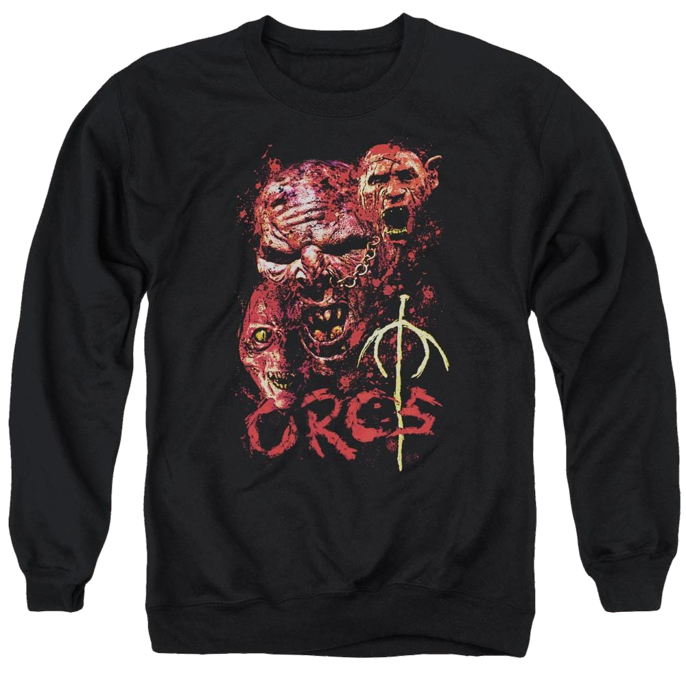 Lord of the Rings Orcs Men's Crewneck Sweatshirt Men's Crewneck Sweatshirt Lord Of The Rings   