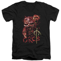 Lord of the Rings Orcs Men's V-Neck T-Shirt Men's V-Neck T-Shirt Lord Of The Rings   