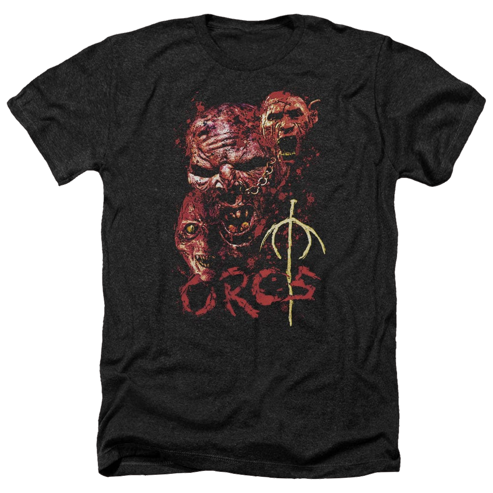 Lord of the Rings Trilogy, The Orcs - Men's Heather T-Shirt Men's Heather T-Shirt Lord Of The Rings   