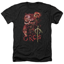 Lord of the Rings Trilogy, The Orcs - Men's Heather T-Shirt Men's Heather T-Shirt Lord Of The Rings   