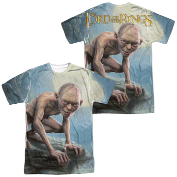Lord of the Rings Gollum Moon Men's All Over Print T-Shirt Men's All-Over Print T-Shirt Lord Of The Rings   