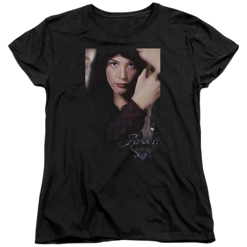 Black women's t-shirt with Lord of the Rings Arwen graphic