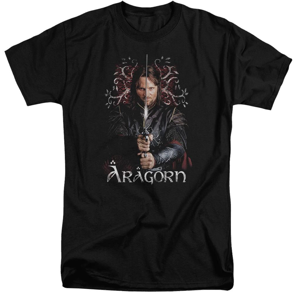 Lord of the Rings Aragorn Men's Tall Fit T-Shirt Men's Tall Fit T-Shirt Lord Of The Rings   