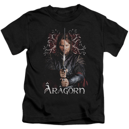 Lord of the Rings Trilogy, The Aragorn - Kid's T-Shirt Kid's T-Shirt (Ages 4-7) Lord Of The Rings   