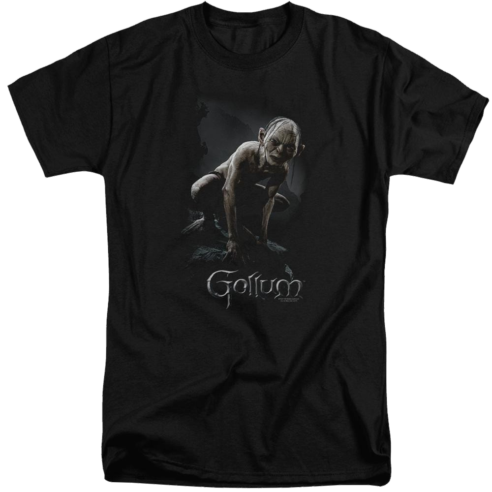 Lord of the Rings Gollum Men's Tall Fit T-Shirt Men's Tall Fit T-Shirt Lord Of The Rings   