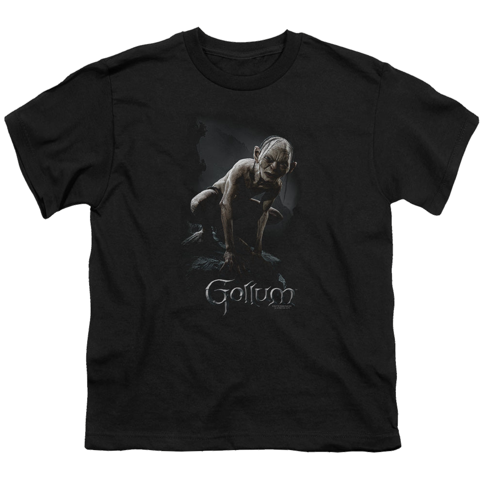 Lord of the Rings Trilogy, The Gollum - Youth T-Shirt Youth T-Shirt (Ages 8-12) Lord Of The Rings   