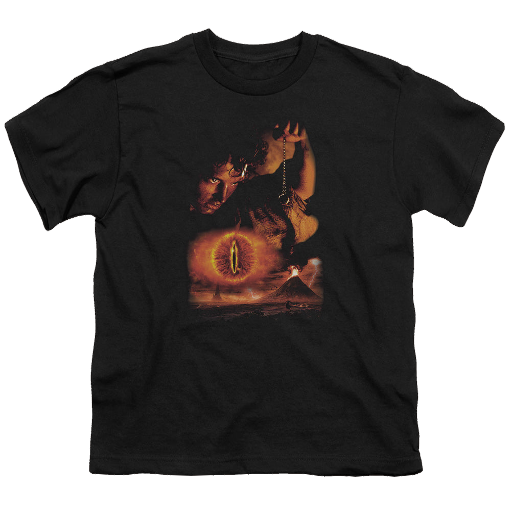 Lord of the Rings Trilogy, The Destroy The Ring - Youth T-Shirt Youth T-Shirt (Ages 8-12) Lord Of The Rings   