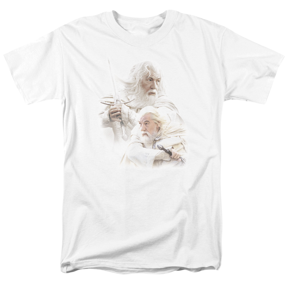 Lord of the Rings Gandalf The White Men's Regular Fit T-Shirt Men's Regular Fit T-Shirt Lord Of The Rings   