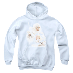 Lord of the Rings Trilogy, The Gandalf The White - Youth Hoodie Youth Hoodie (Ages 8-12) Lord Of The Rings   