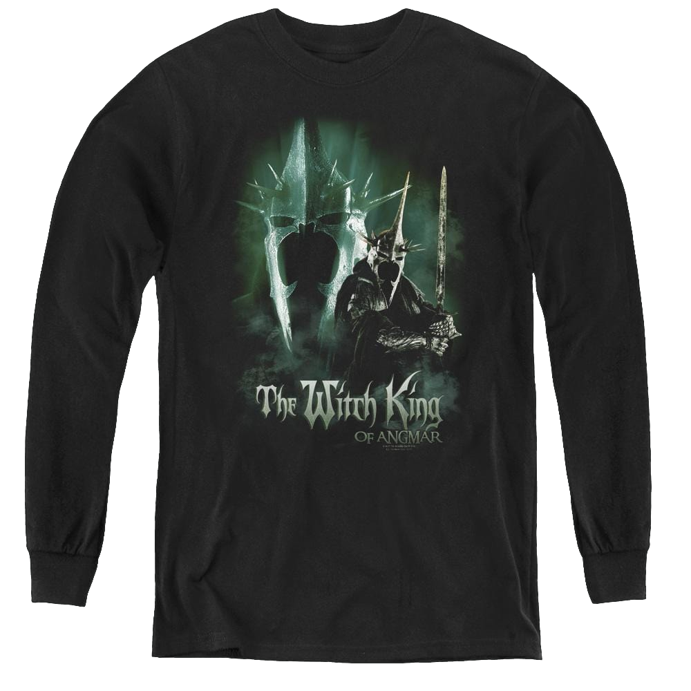 Lord Of The Rings Trilogy, The Witch King - Youth Long Sleeve T-Shirt Youth Long Sleeve T-Shirt Lord Of The Rings   