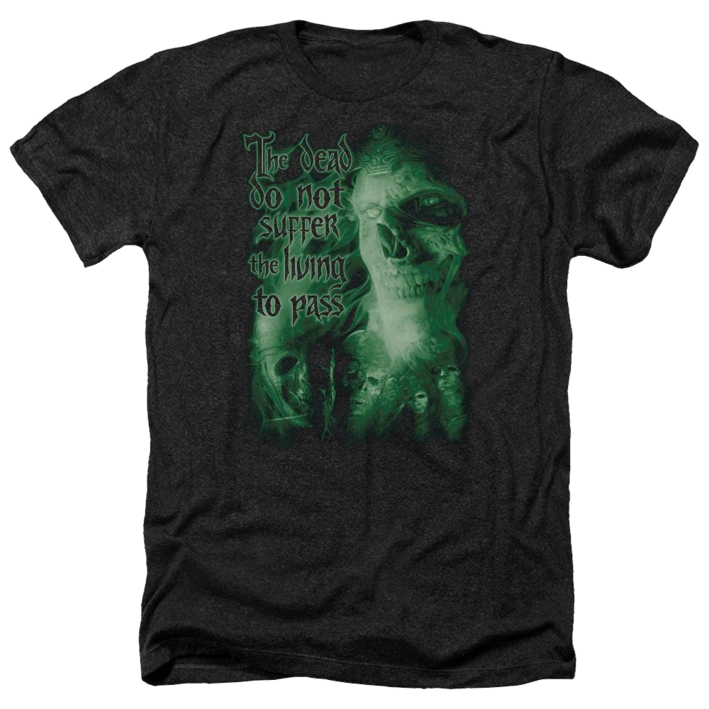 Lord of the Rings King Of The Dead Men's Heather T-Shirt Men's Heather T-Shirt Lord Of The Rings   