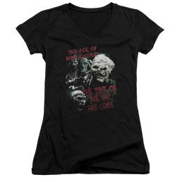 Lord of the Rings Time Of The Orc Juniors V-Neck T-Shirt Juniors V-Neck T-Shirt Lord Of The Rings   