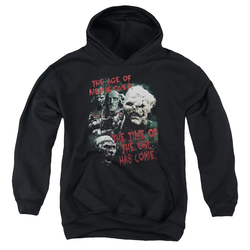 Lord of the Rings Trilogy, The Time Of The Orc - Youth Hoodie Youth Hoodie (Ages 8-12) Lord Of The Rings   