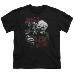 Lord of the Rings Trilogy, The Time Of The Orc - Youth T-Shirt Youth T-Shirt (Ages 8-12) Lord Of The Rings   