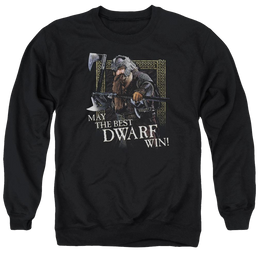 Lord of the Rings The Best Dwarf Men's Crewneck Sweatshirt Men's Crewneck Sweatshirt Lord Of The Rings   