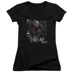 Lord of the Rings The Best Dwarf Juniors V-Neck T-Shirt Juniors V-Neck T-Shirt Lord Of The Rings   