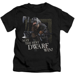 Lord of the Rings Trilogy, The The Best Dwarf - Kid's T-Shirt Kid's T-Shirt (Ages 4-7) Lord Of The Rings   