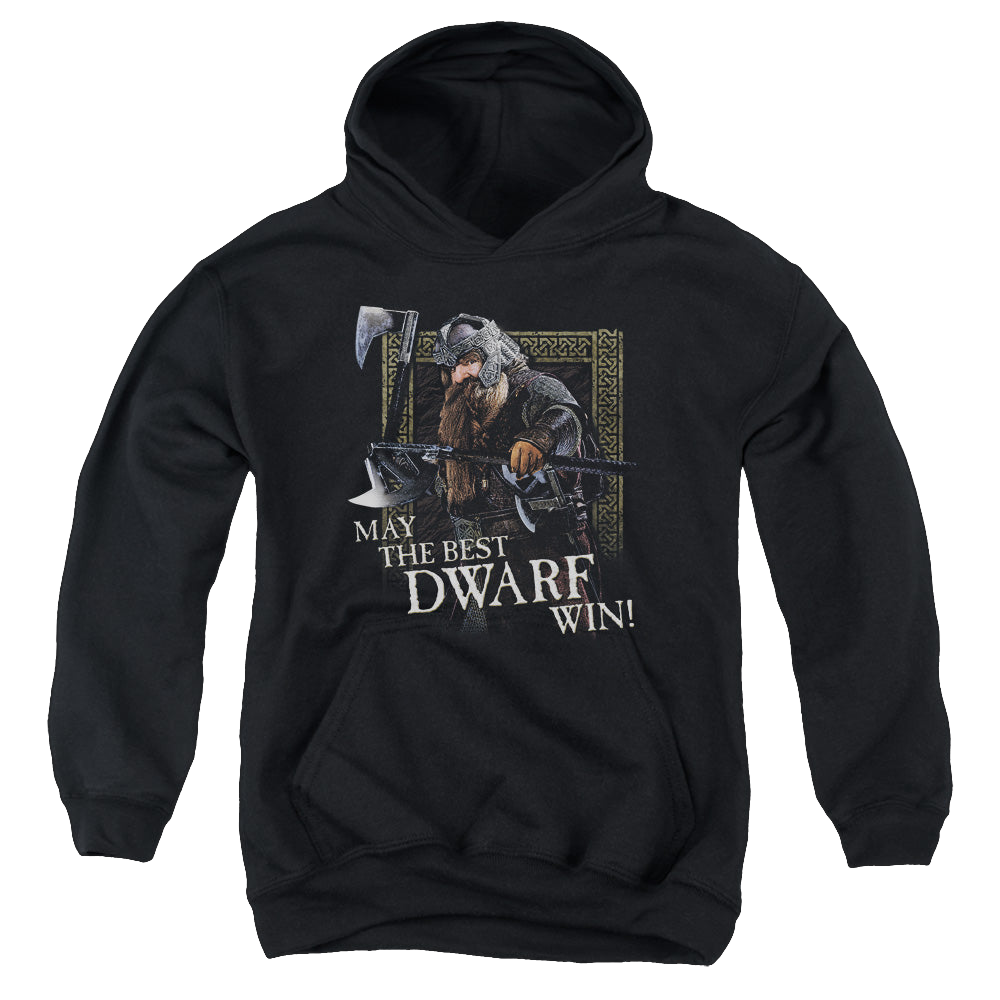 Lord of the Rings Trilogy, The The Best Dwarf - Youth Hoodie Youth Hoodie (Ages 8-12) Lord Of The Rings   