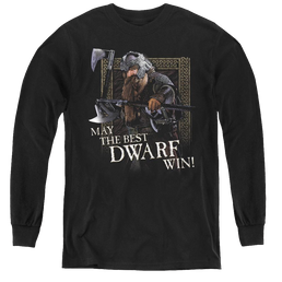 Lord Of The Rings Trilogy, The The Best Dwarf - Youth Long Sleeve T-Shirt Youth Long Sleeve T-Shirt Lord Of The Rings   