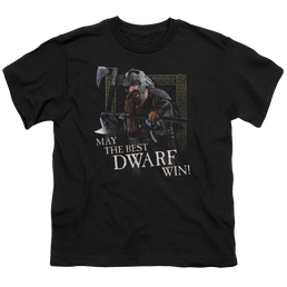 Lord of the Rings Trilogy, The The Best Dwarf - Youth T-Shirt Youth T-Shirt (Ages 8-12) Lord Of The Rings   