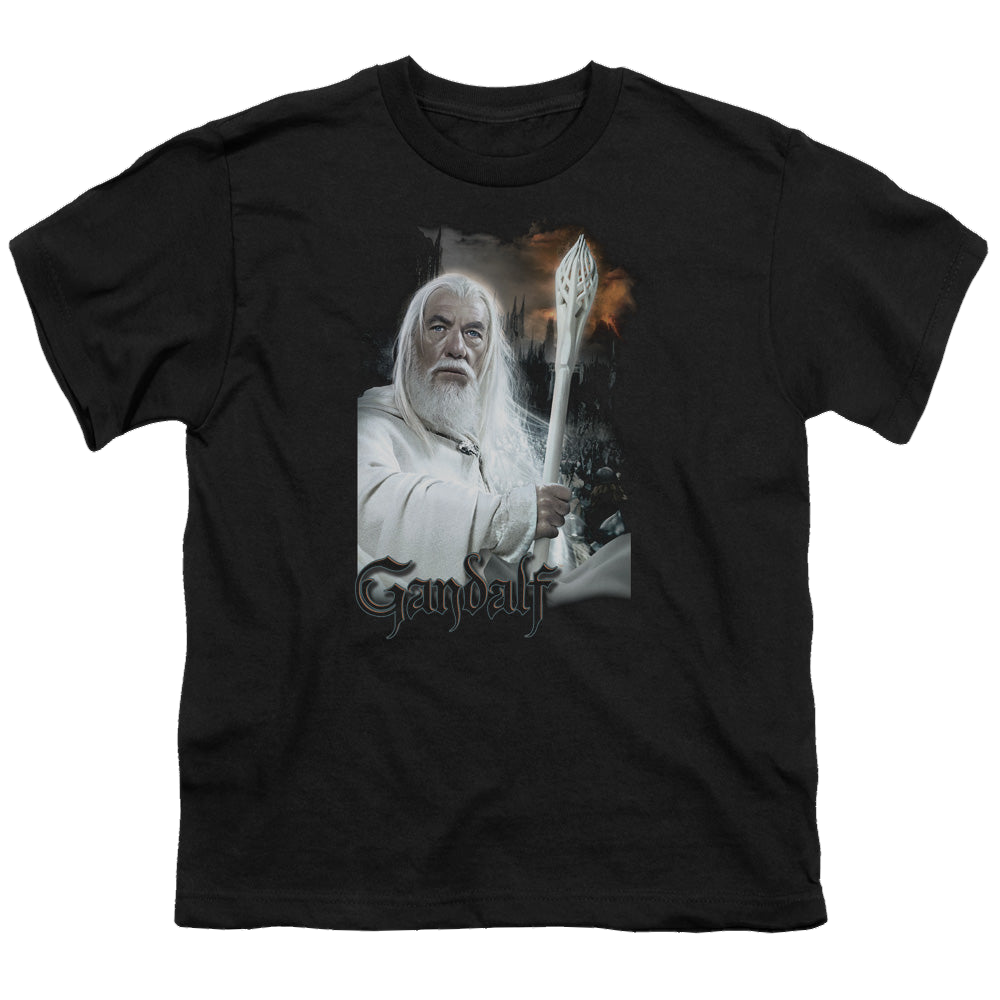 Lord of the Rings Trilogy, The Gandalf - Youth T-Shirt Youth T-Shirt (Ages 8-12) Lord Of The Rings   