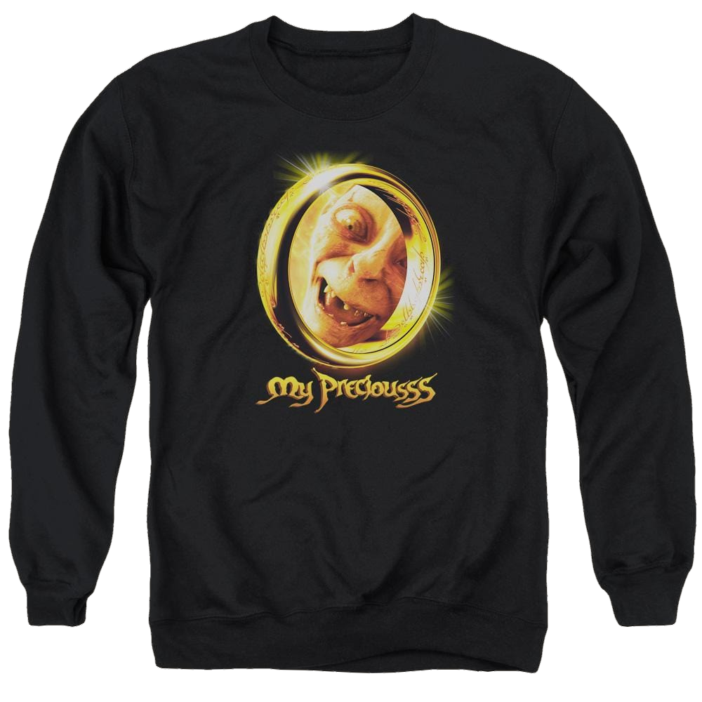 Lord of the Rings My Precious Men's Crewneck Sweatshirt Men's Crewneck Sweatshirt Lord Of The Rings   