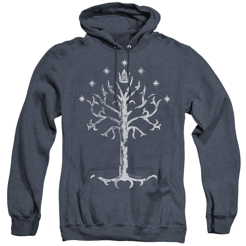 Lord Of The Rings Trilogy, The Tree Of Gondor - Heather Pullover Hoodie Heather Pullover Hoodie Lord Of The Rings   