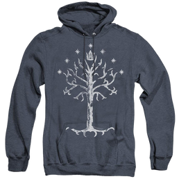 Lord Of The Rings Trilogy, The Tree Of Gondor - Heather Pullover Hoodie Heather Pullover Hoodie Lord Of The Rings   