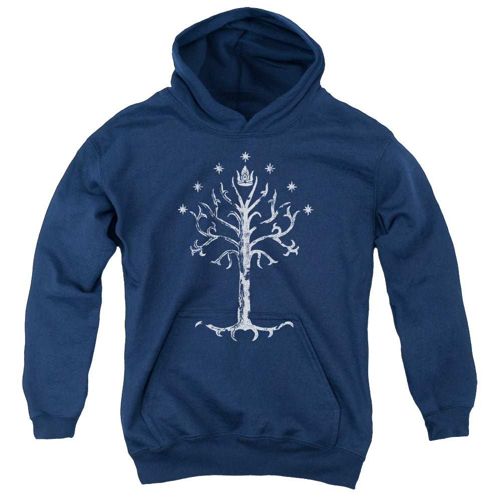 Lord of the Rings Trilogy, The Tree Of Gondor - Youth Hoodie Youth Hoodie (Ages 8-12) Lord Of The Rings   