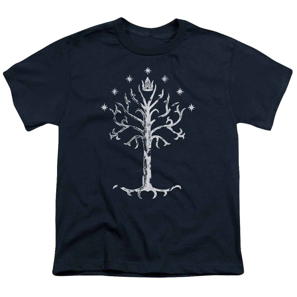 Lord of the Rings Trilogy, The Tree Of Gondor - Youth T-Shirt Youth T-Shirt (Ages 8-12) Lord Of The Rings   