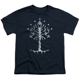 Lord of the Rings Trilogy, The Tree Of Gondor - Youth T-Shirt Youth T-Shirt (Ages 8-12) Lord Of The Rings   