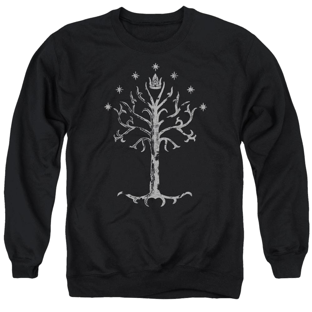 Lord of the Rings Tree Of Gondor Men's Crewneck Sweatshirt Men's Crewneck Sweatshirt Lord Of The Rings   