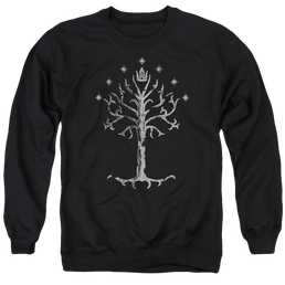 Lord of the Rings Tree Of Gondor Men's Crewneck Sweatshirt Men's Crewneck Sweatshirt Lord Of The Rings   