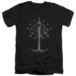 Lord of the Rings Tree Of Gondor Men's V-Neck T-Shirt Men's V-Neck T-Shirt Lord Of The Rings   
