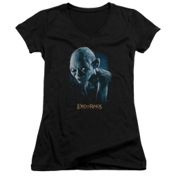Lord of the Rings Sneaking Juniors V-Neck T-Shirt Juniors V-Neck T-Shirt Lord Of The Rings   