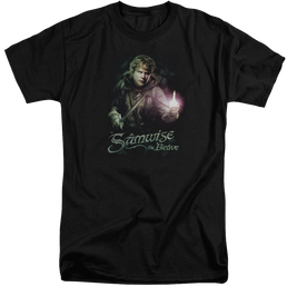 Lord of the Rings Samwise The Brave Men's Tall Fit T-Shirt Men's Tall Fit T-Shirt Lord Of The Rings   