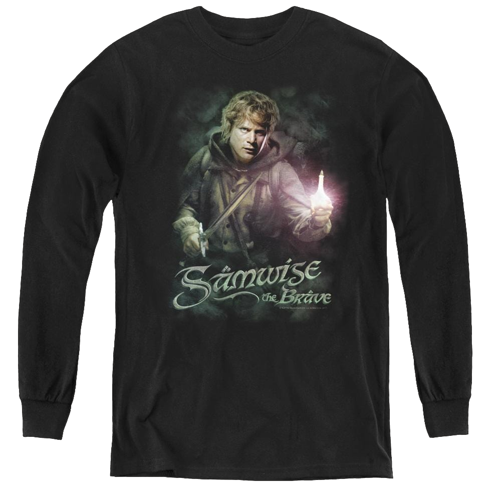 Lord Of The Rings Trilogy, The Samwise The Brave - Youth Long Sleeve T-Shirt Youth Long Sleeve T-Shirt Lord Of The Rings   
