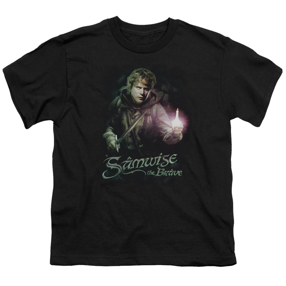 Lord of the Rings Trilogy, The Samwise The Brave - Youth T-Shirt Youth T-Shirt (Ages 8-12) Lord Of The Rings   