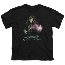 Lord of the Rings Trilogy, The Samwise The Brave - Youth T-Shirt Youth T-Shirt (Ages 8-12) Lord Of The Rings   