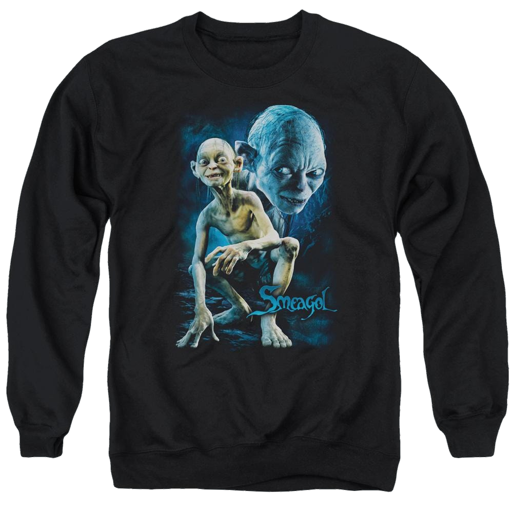 Lord of the Rings Smeagol Men's Crewneck Sweatshirt Men's Crewneck Sweatshirt Lord Of The Rings   