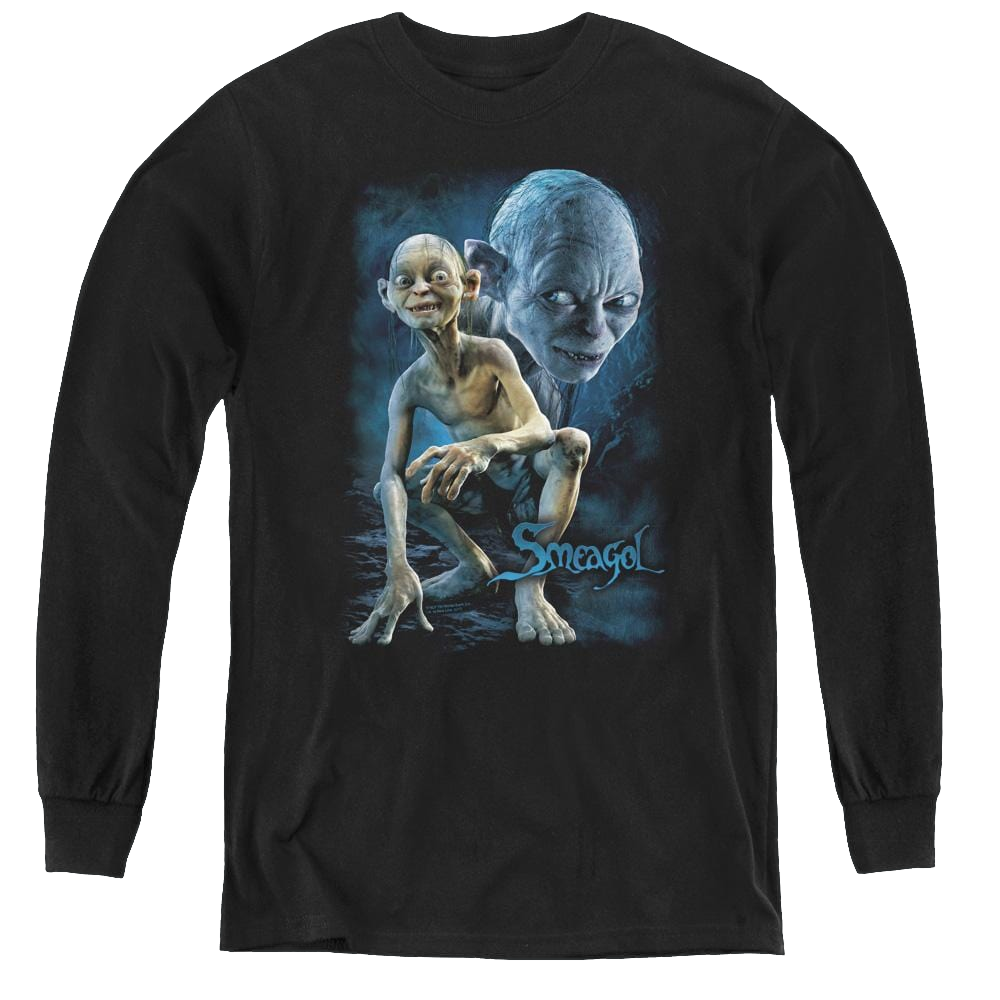 Lord Of The Rings Trilogy, The Smeagol - Youth Long Sleeve T-Shirt Youth Long Sleeve T-Shirt Lord Of The Rings   