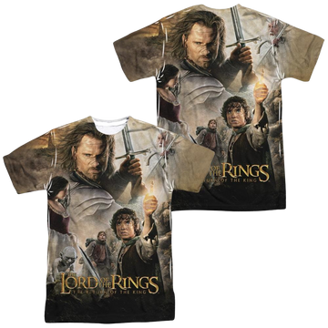 Lord of the Rings King Poster men's all-over print t-shirt