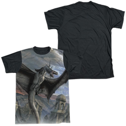 Lord of the Rings Fellbeast Men's Black Back T-Shirt Men's Black Back T-Shirt Lord Of The Rings   
