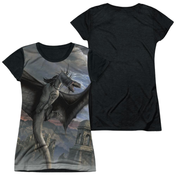 Lord of the Rings Fellbeast juniors black back t-shirt