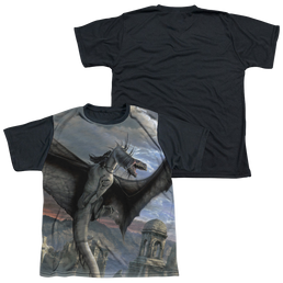 Lord of the Rings Trilogy, The Fellbeast - Youth Black Back T-Shirt Youth Black Back T-Shirt (Ages 8-12) Lord Of The Rings   