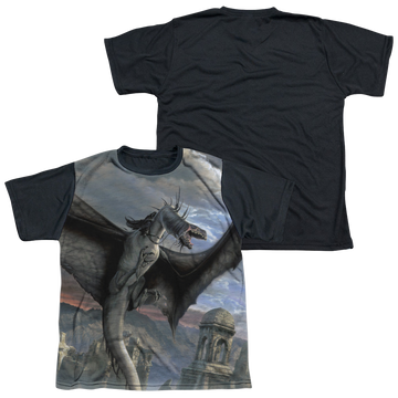 Lord of the Rings Fellbeast youth black back t-shirt for ages 8 to 12