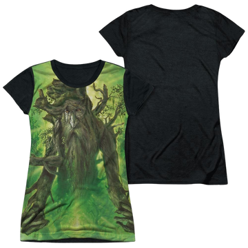 Lord of the Rings Treebeard juniors black back t-shirt