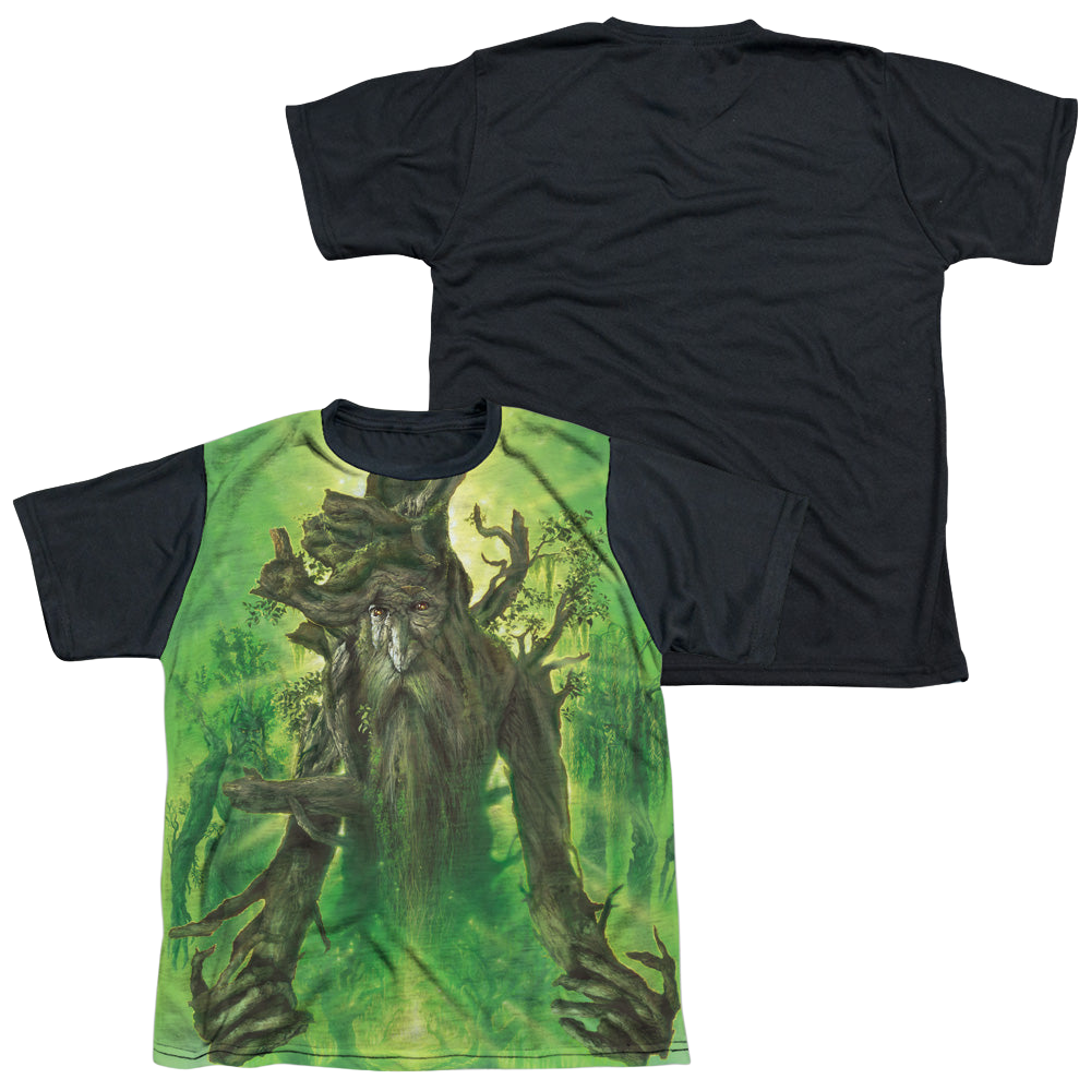 Lord of the Rings Trilogy, The Treebeard - Youth Black Back T-Shirt Youth Black Back T-Shirt (Ages 8-12) Lord Of The Rings   