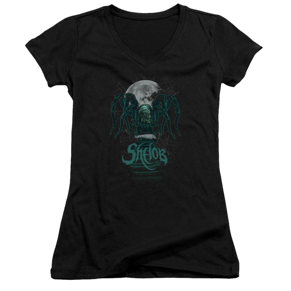 Lord of the Rings Shelob Juniors V-Neck T-Shirt Juniors V-Neck T-Shirt Lord Of The Rings   